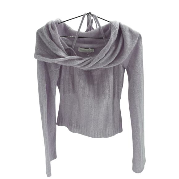 Sima K Sweaters - Simkhai Soft Light Purple Cambria Sweater Size S
